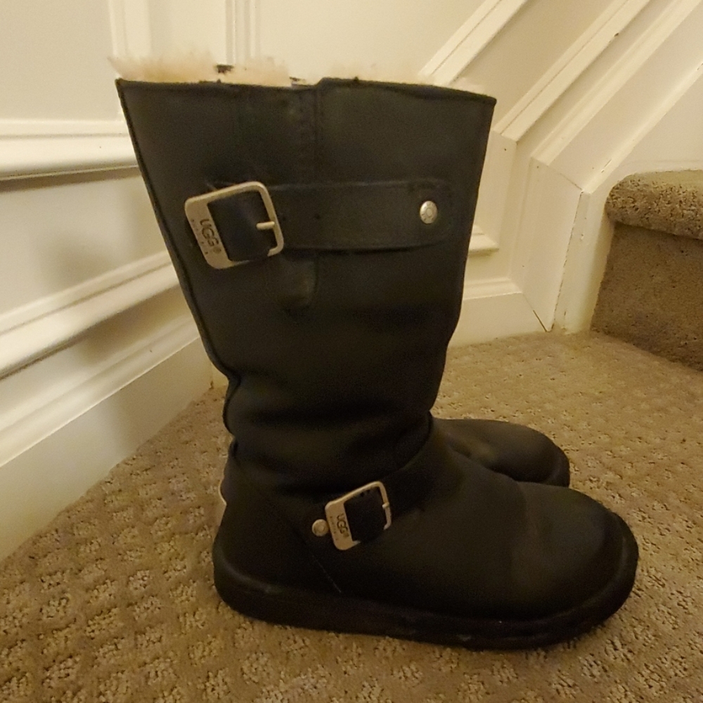 Biker uggs size 6 moto style